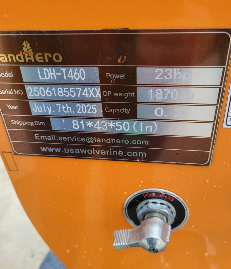 Landhero LDH-T460 Mini Skid Steer