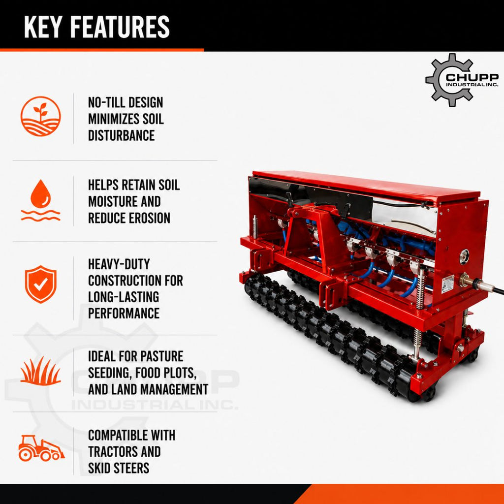 AGT No Till Seed Drill Seeder