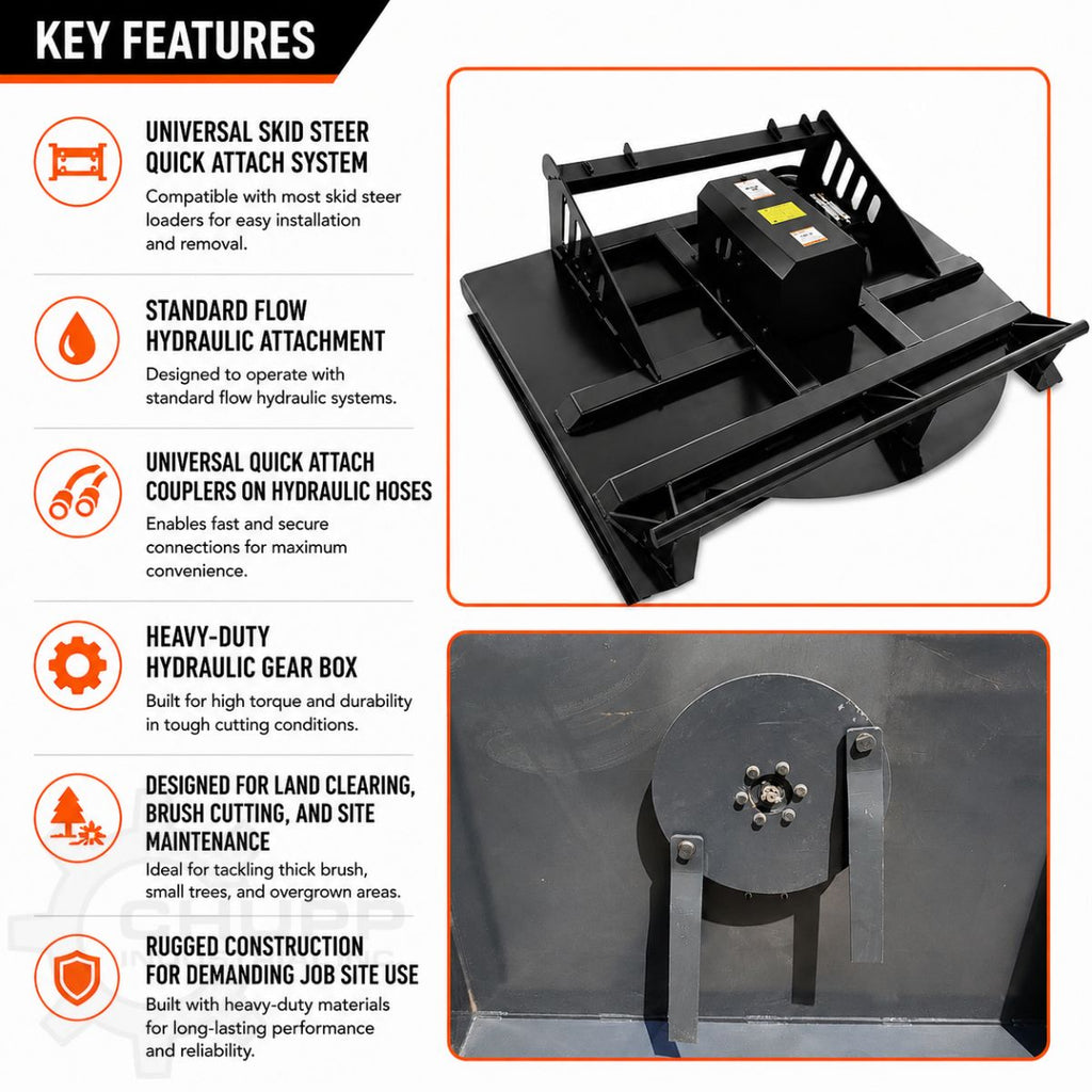 JCT 72″ Brush Cutter