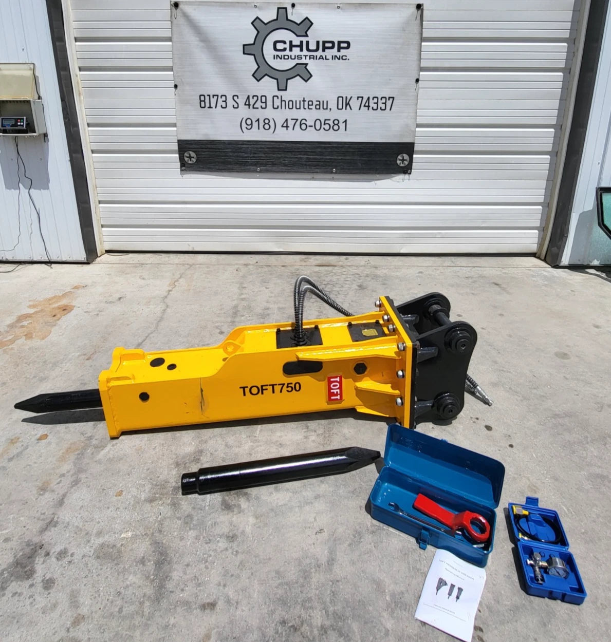 TOFT 750 Hydraulic Hammer (7–10 Ton)