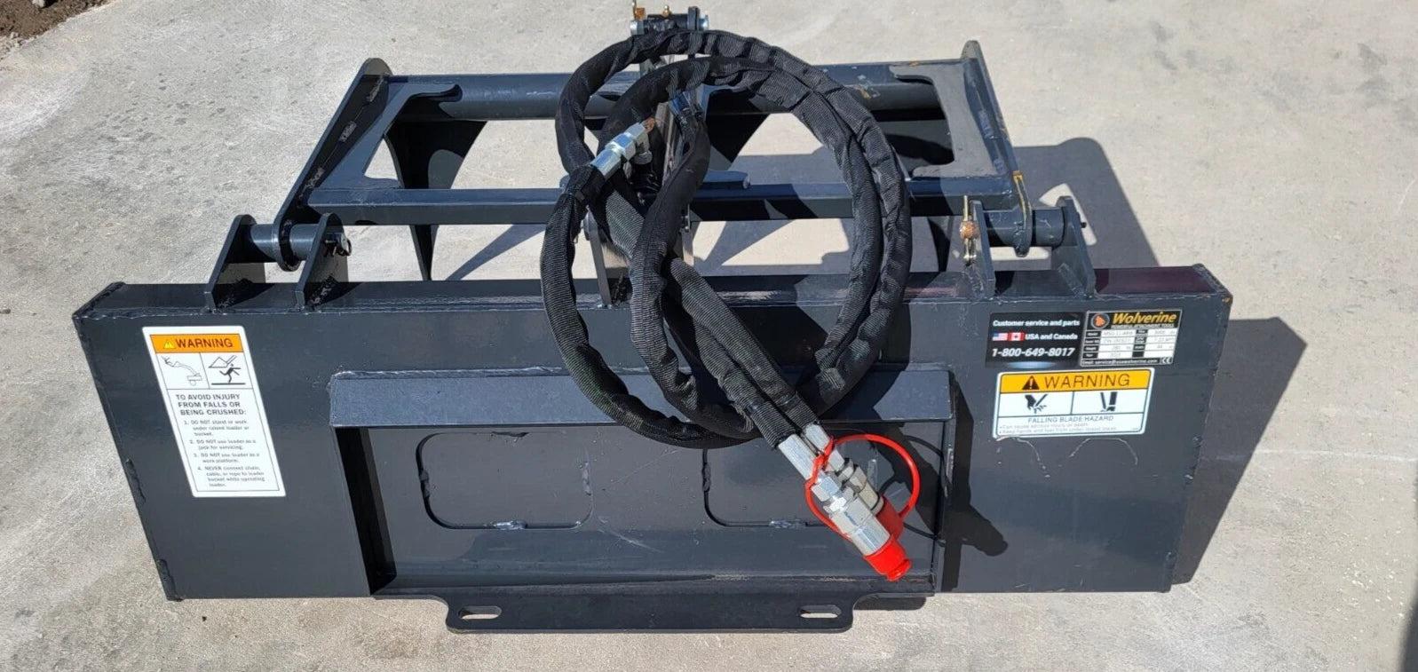 44″ Mini Skid Steer Grapple Bucket