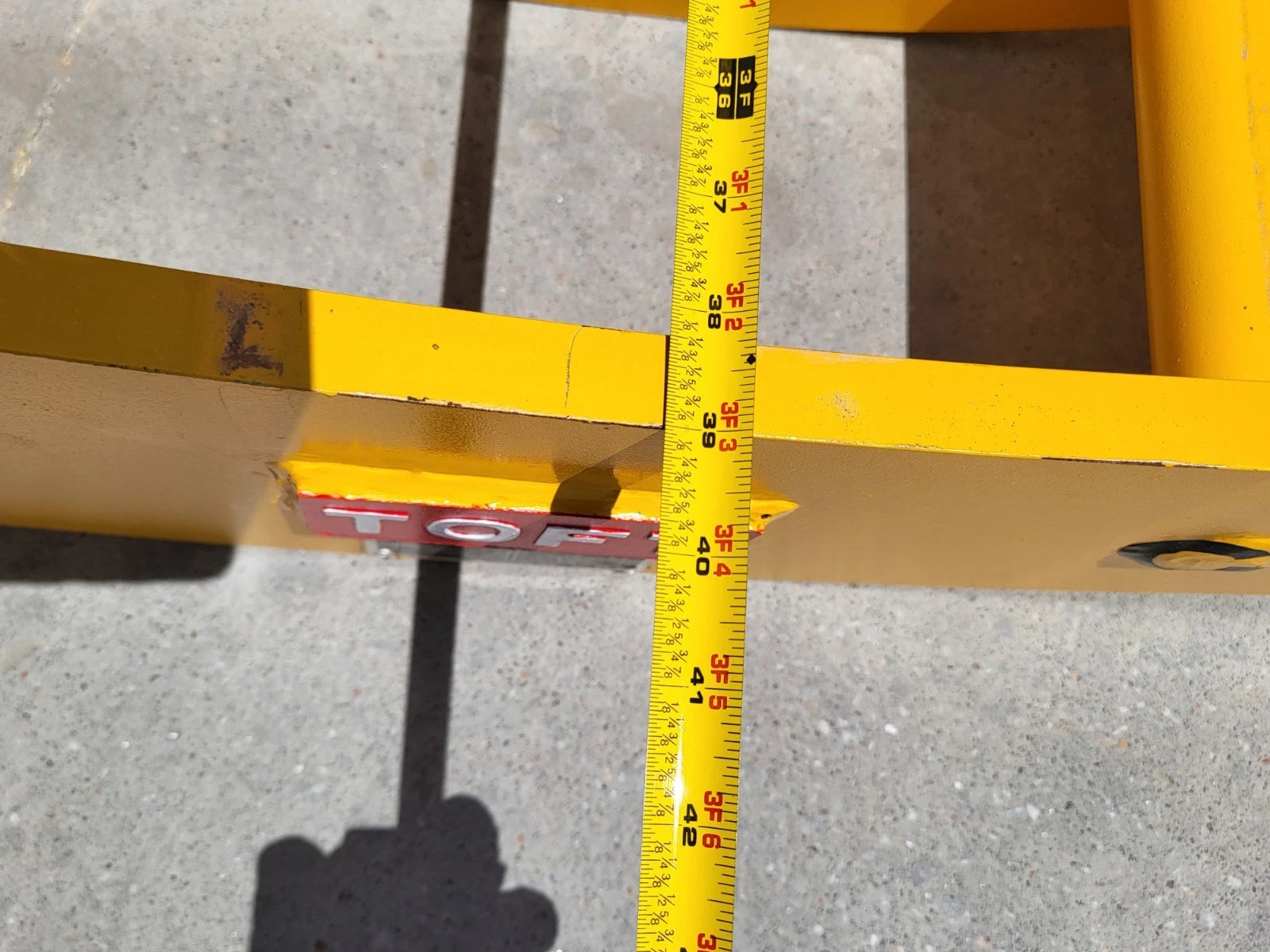 TOFT08R Excavator Rake (Fits CAT 320)