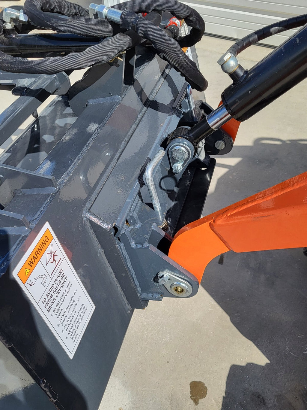 44″ Mini Skid Steer Grapple Bucket