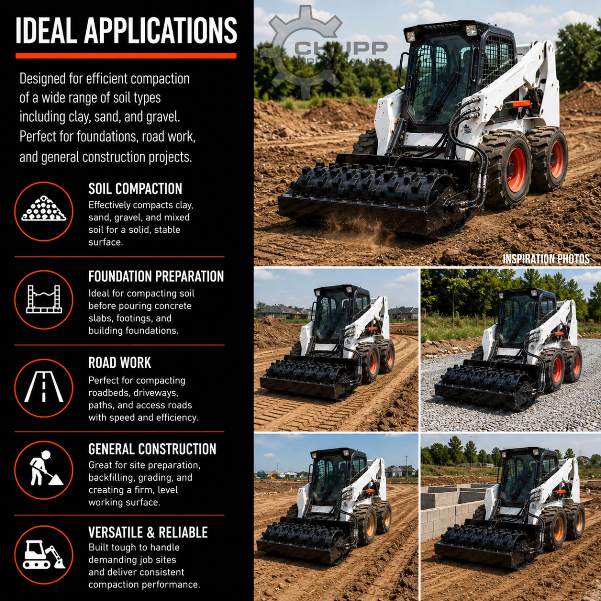 59" Padfoot Vibratory Roller