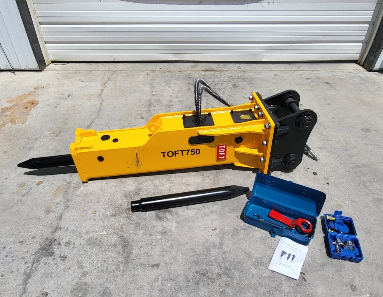 TOFT 750 Hydraulic Hammer (7–10 Ton)