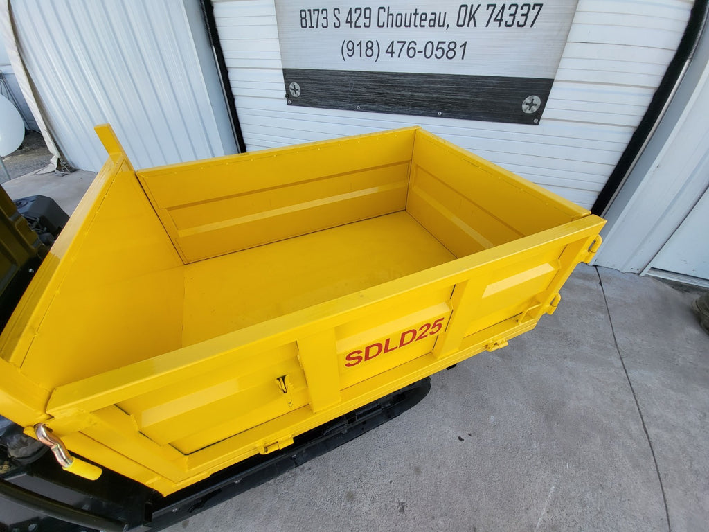 CD25 Mini Dumper Crawler (13.5 HP Gas)
