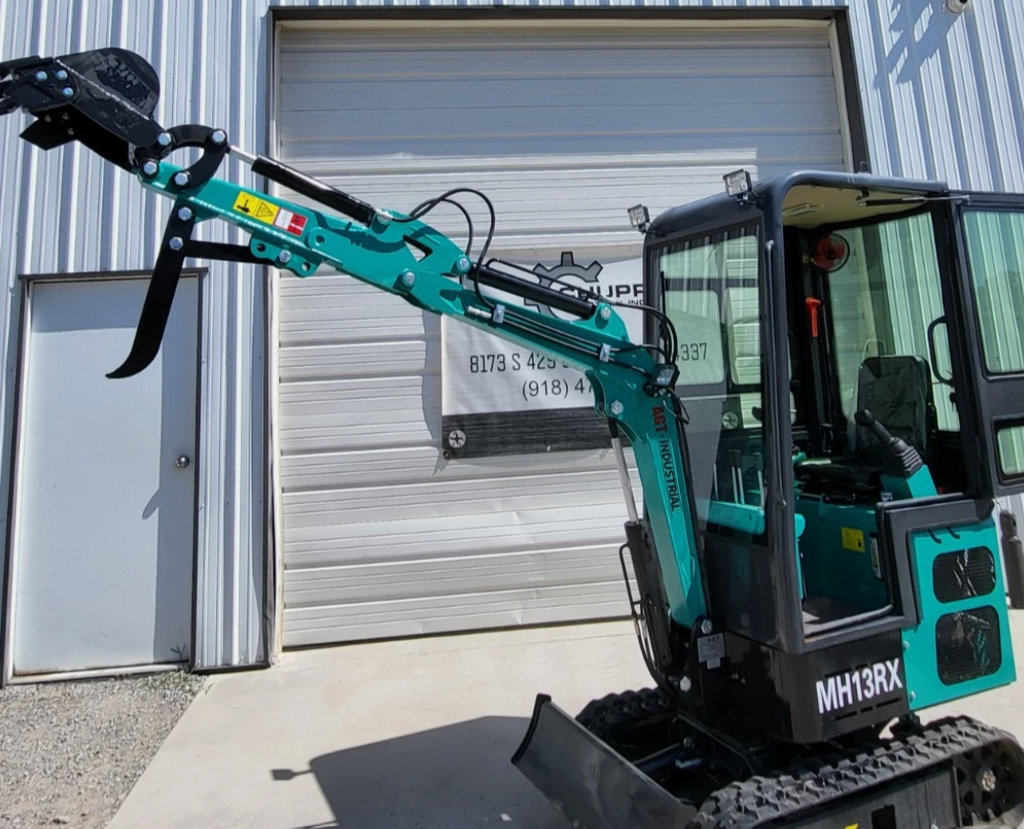 Enclosed Cab MH13RX 1 Ton Mini Excavator