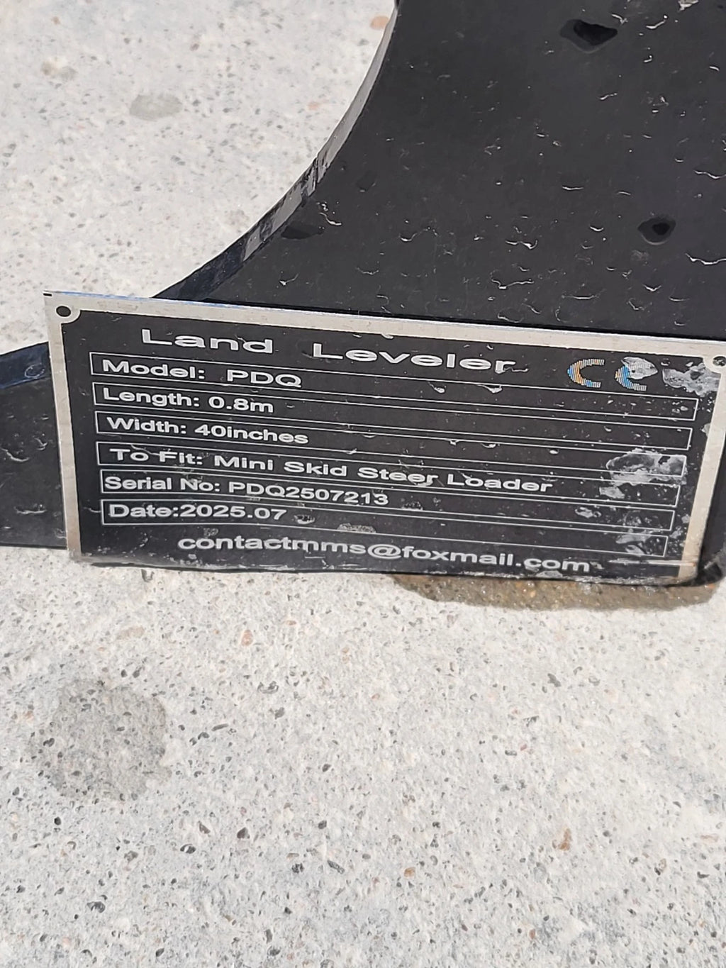 Future 39″ Mini Skid Steer Land Leveler