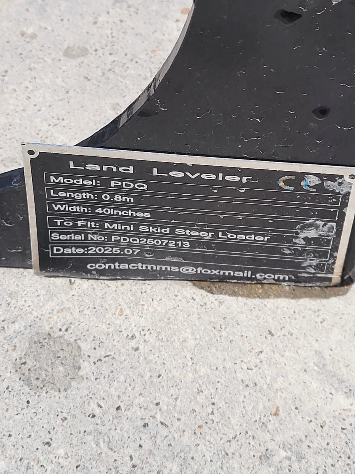 Future 39″ Mini Skid Steer Land Leveler