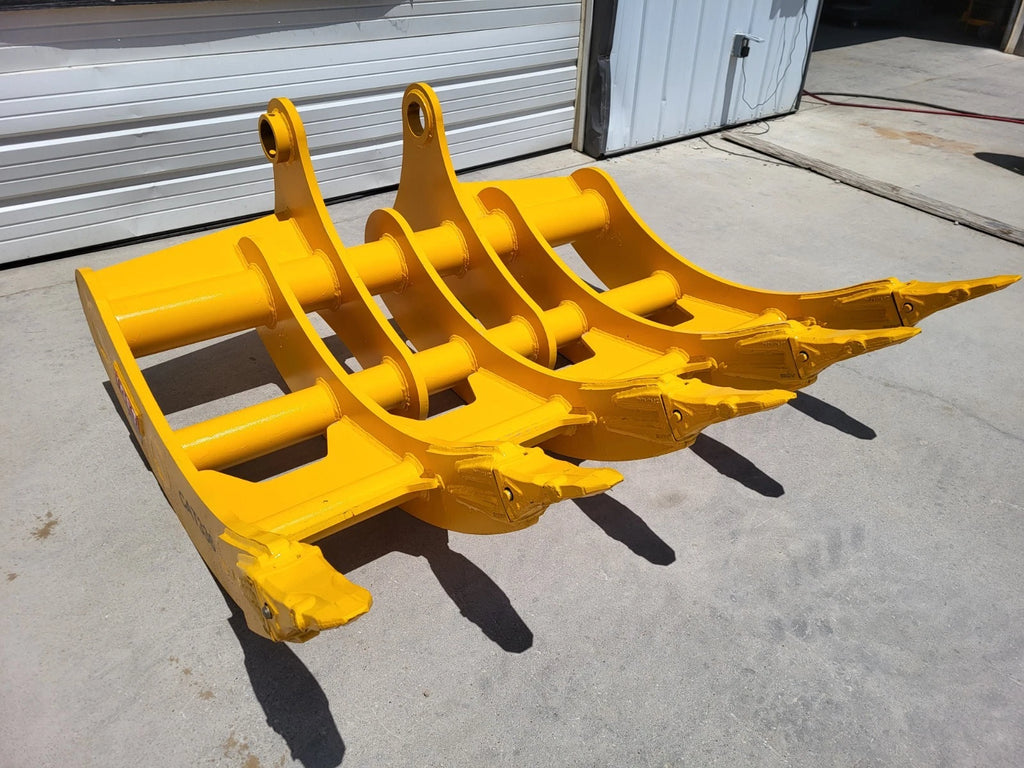 TOFT10R Excavator Rake (Fits CAT 336)
