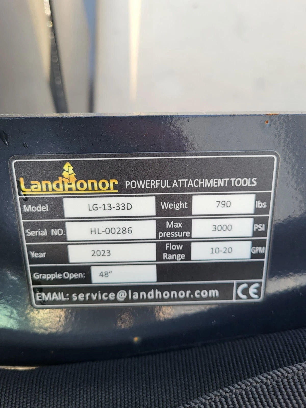 Landhonor Log Grapple