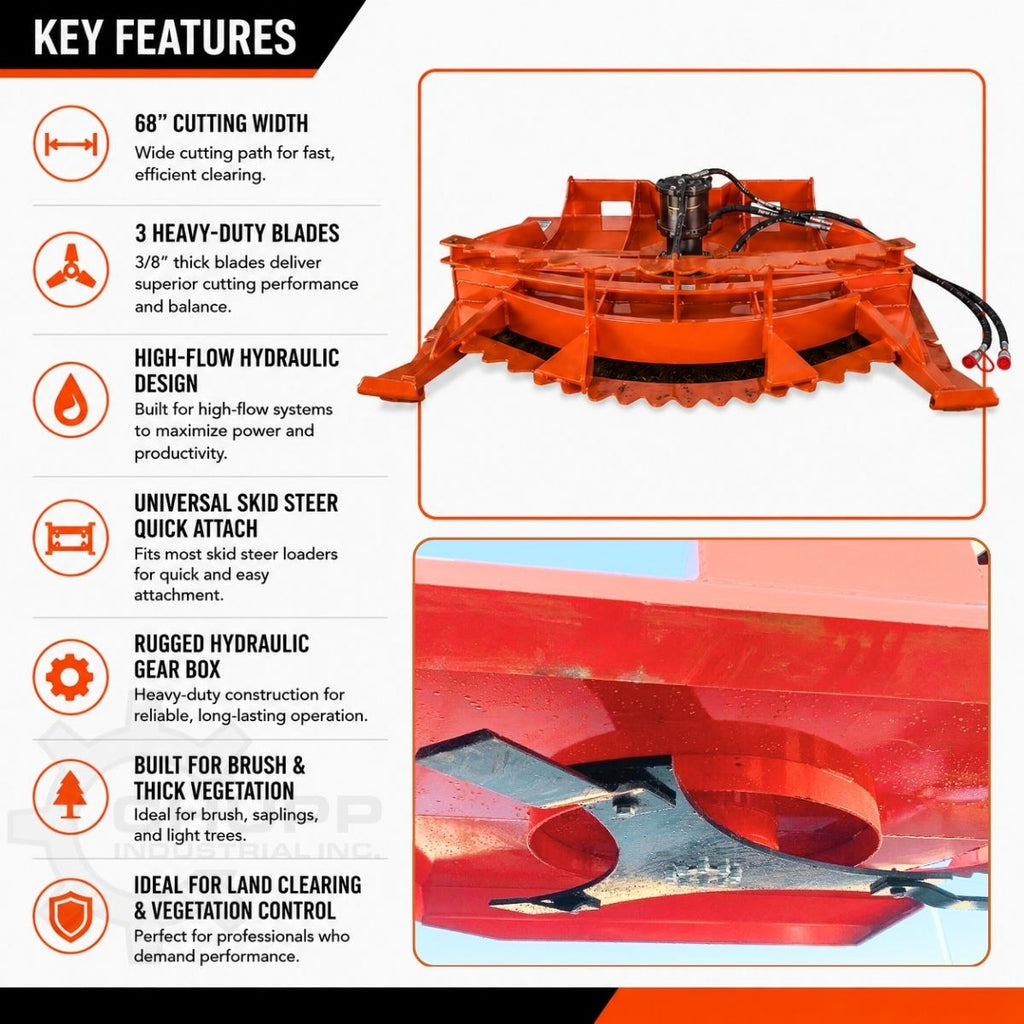 Topcat 68″ Brush Cutter