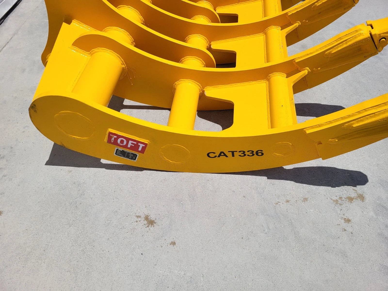 TOFT10R Excavator Rake (Fits CAT 336)