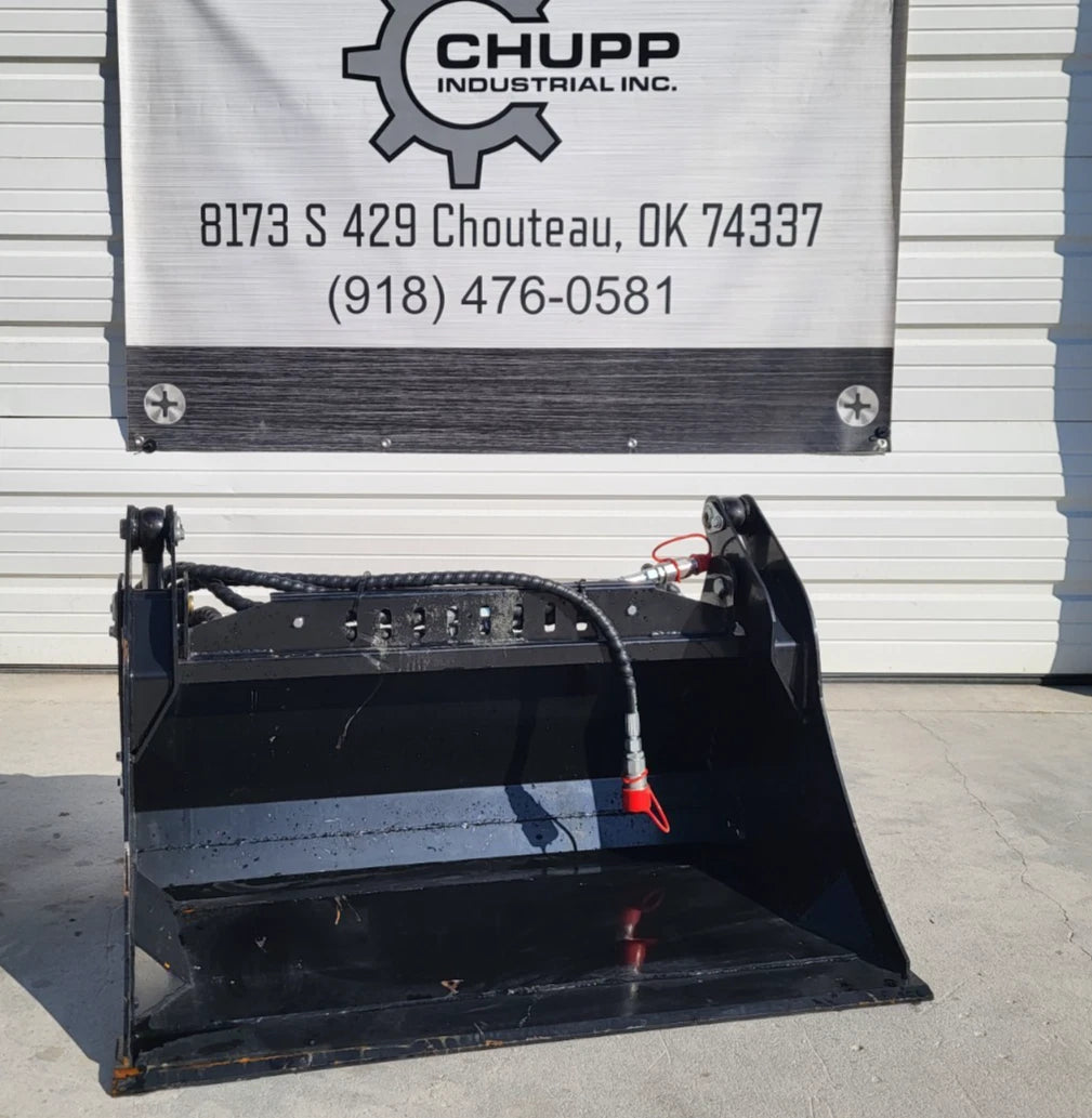 GIYI 39″ Mini Skid Steer 4-in-1 Bucket