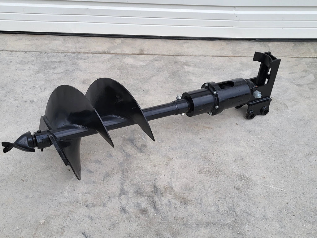 Mini Excavator Hydraulic Auger, 16″ Bit (.8–1.5 Ton)