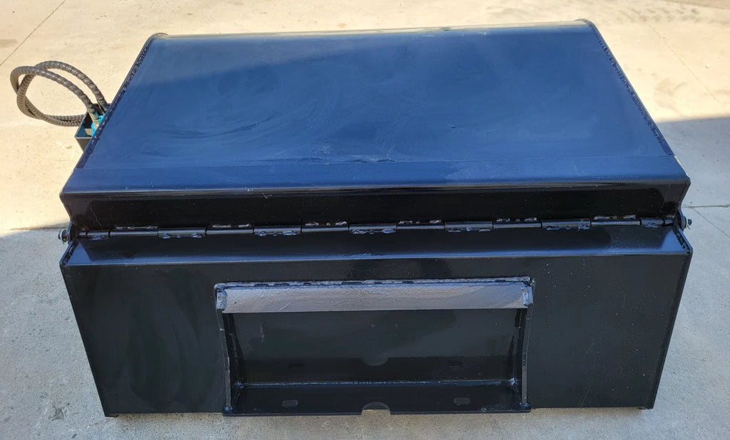 AGT Mini Skid Steer Box Broom Sweeper