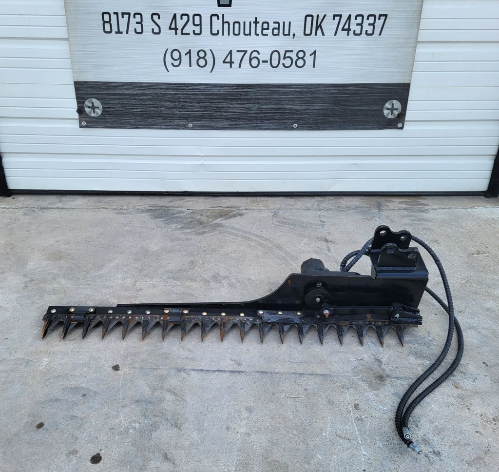 58″ Sickle Hedge Trimmer Brush Cutter (.8–1.5 Ton)