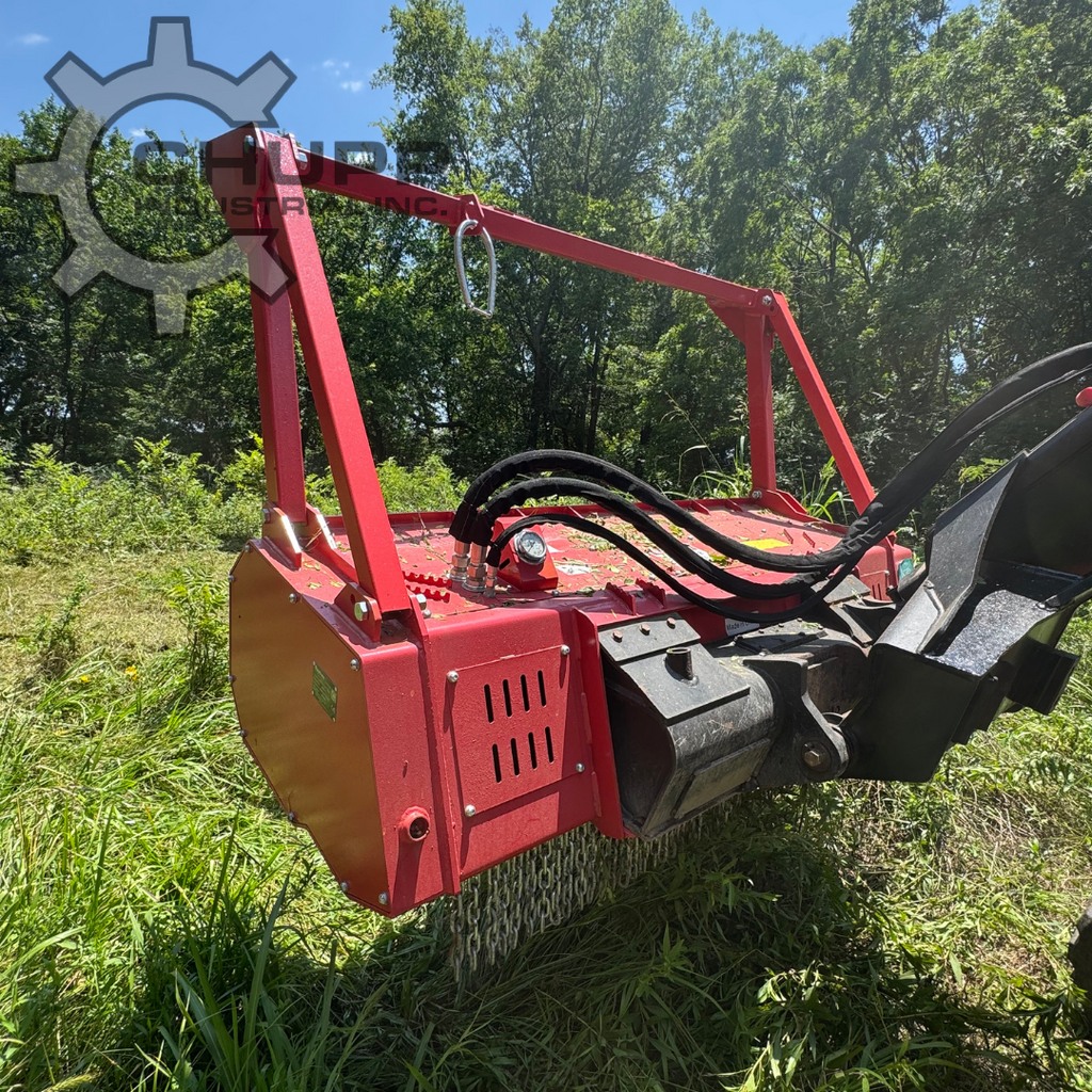 Raytree 72" High Flow Forestry Drum Mulcher