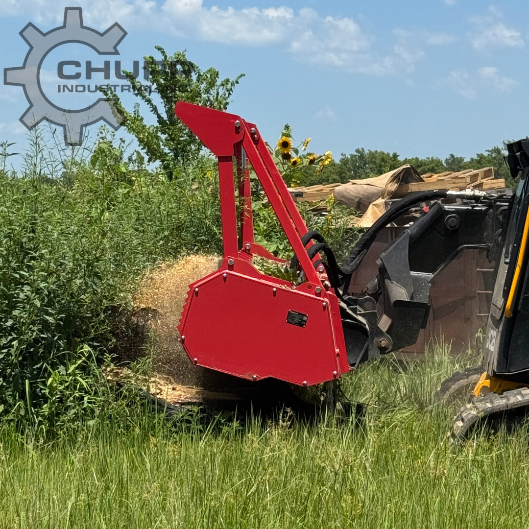 Raytree 72" High Flow Forestry Drum Mulcher
