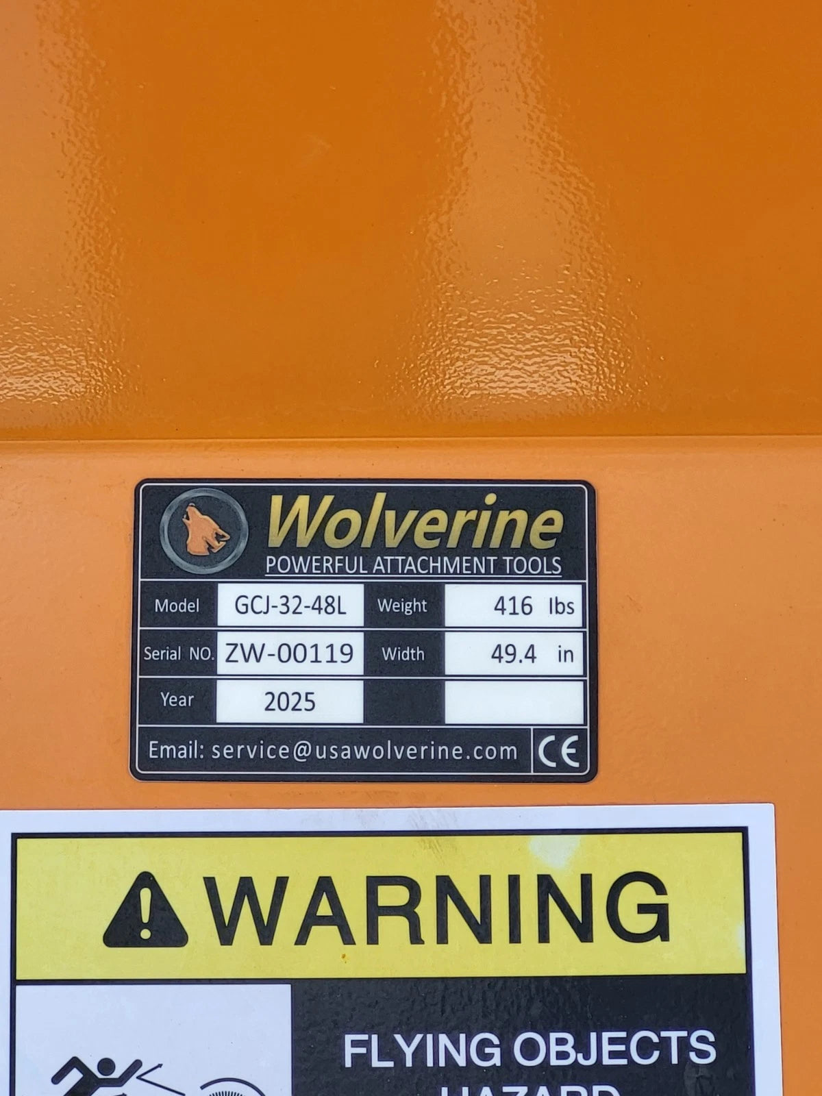 Wolverine Excavator Flail Mower (5 Ton)