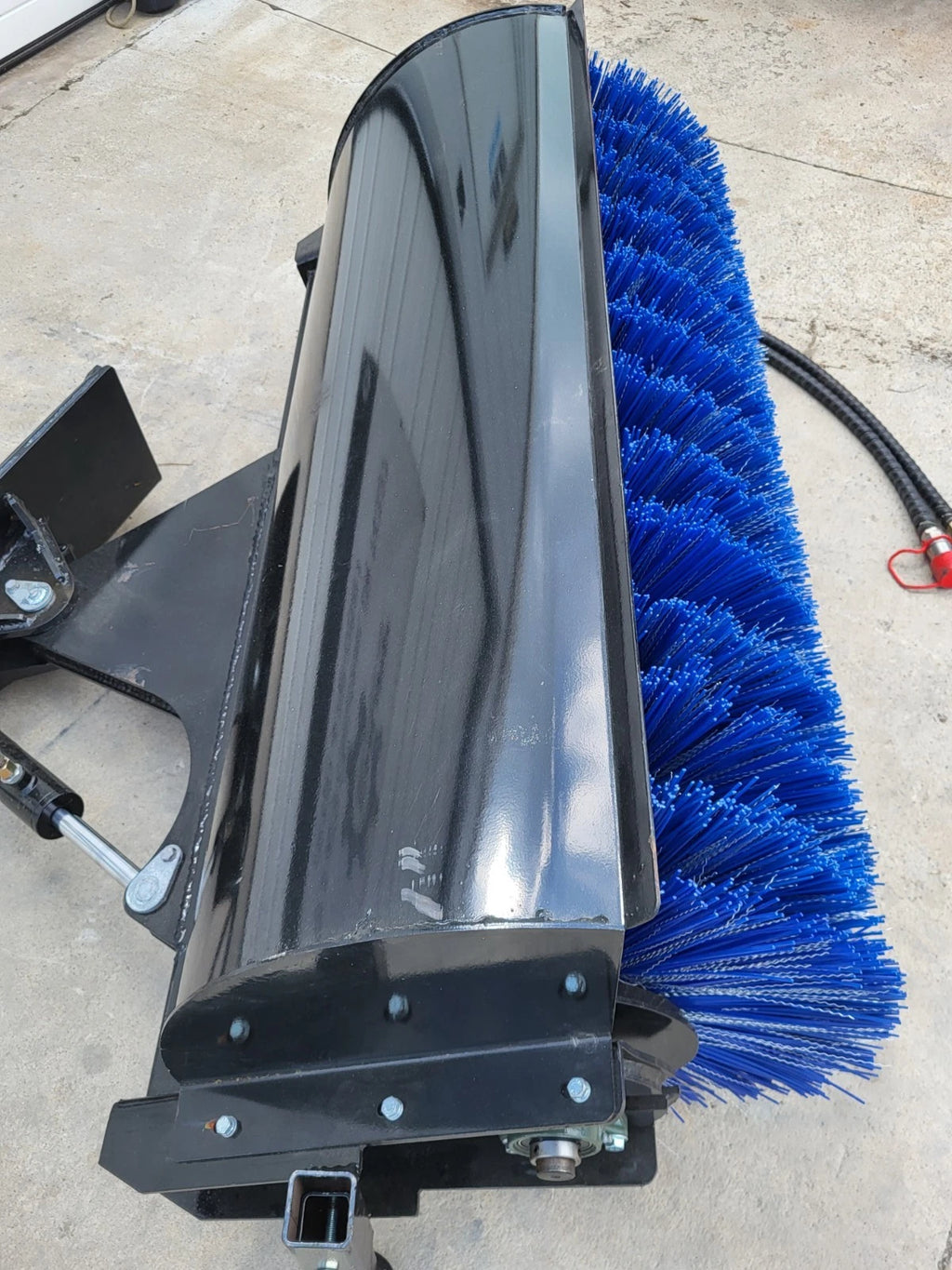 AGT Mini Skid Steer Angle Broom