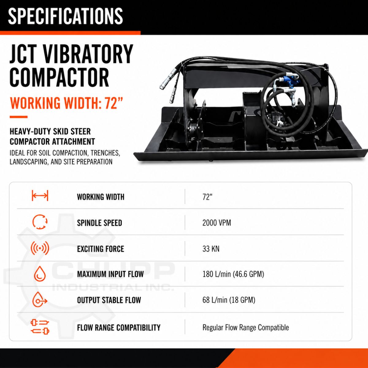 JCT Vibratory Compactor