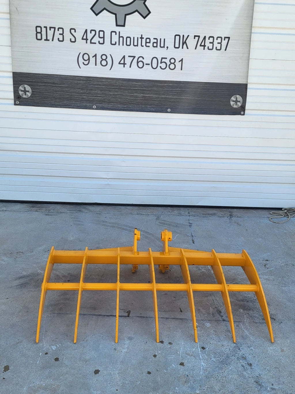 Future 46″ Excavator Rake (Fits CAT 303)