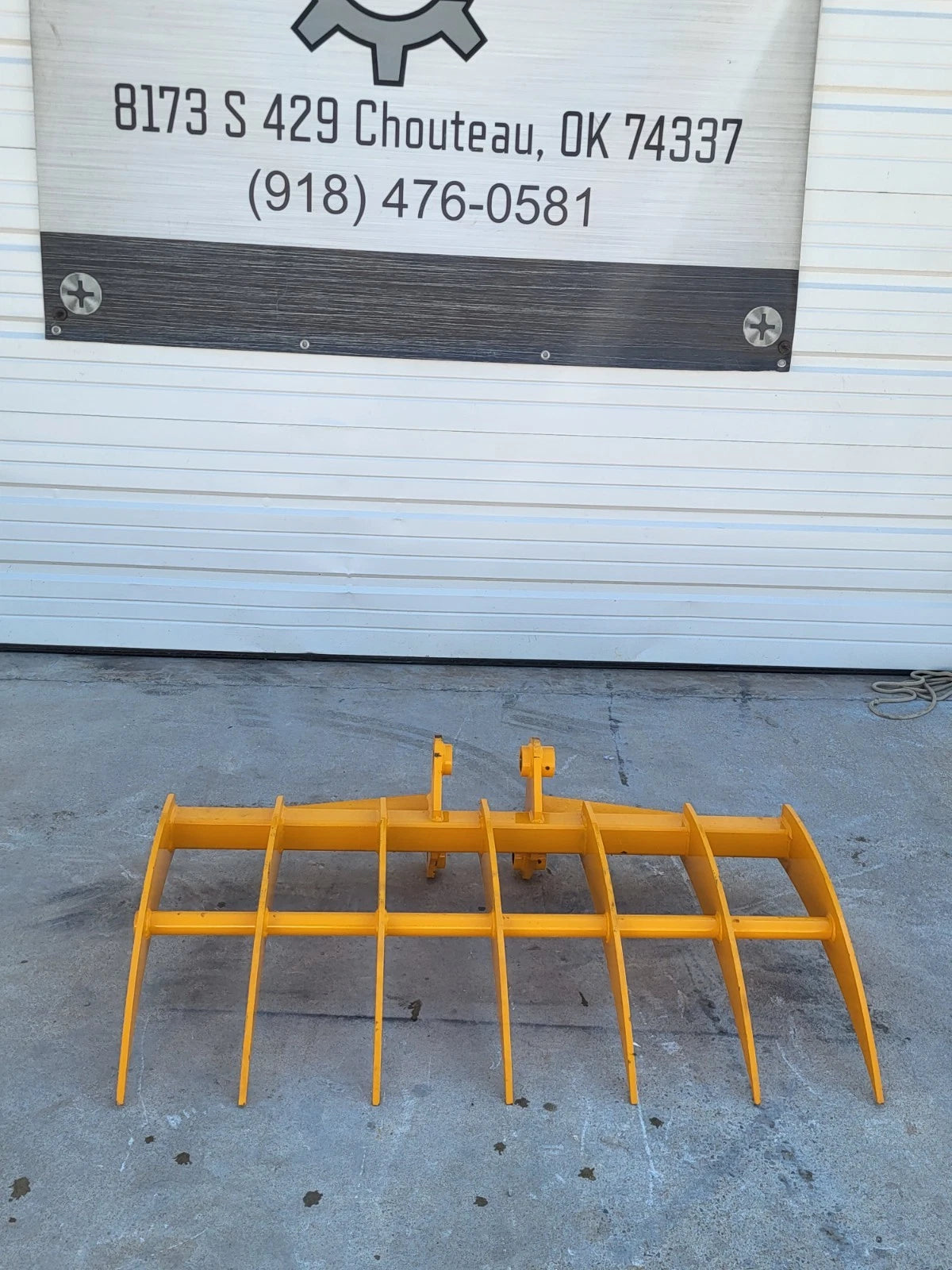 Future 46″ Excavator Rake (Fits CAT 303)
