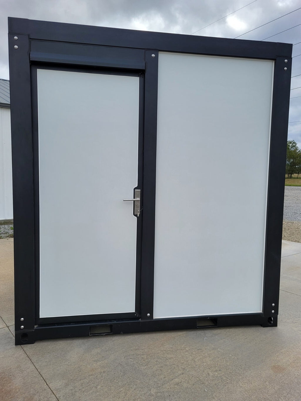LUX Portable Shower Restroom with Toilet and Sink