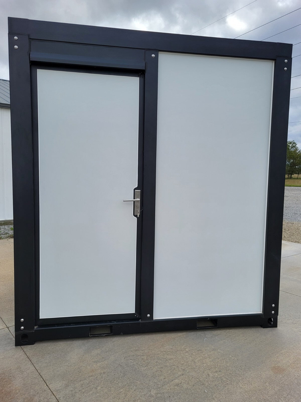 LUX Portable Shower Restroom with Toilet and Sink