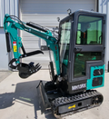 Enclosed Cab MH13RX 1 Ton Mini Excavator