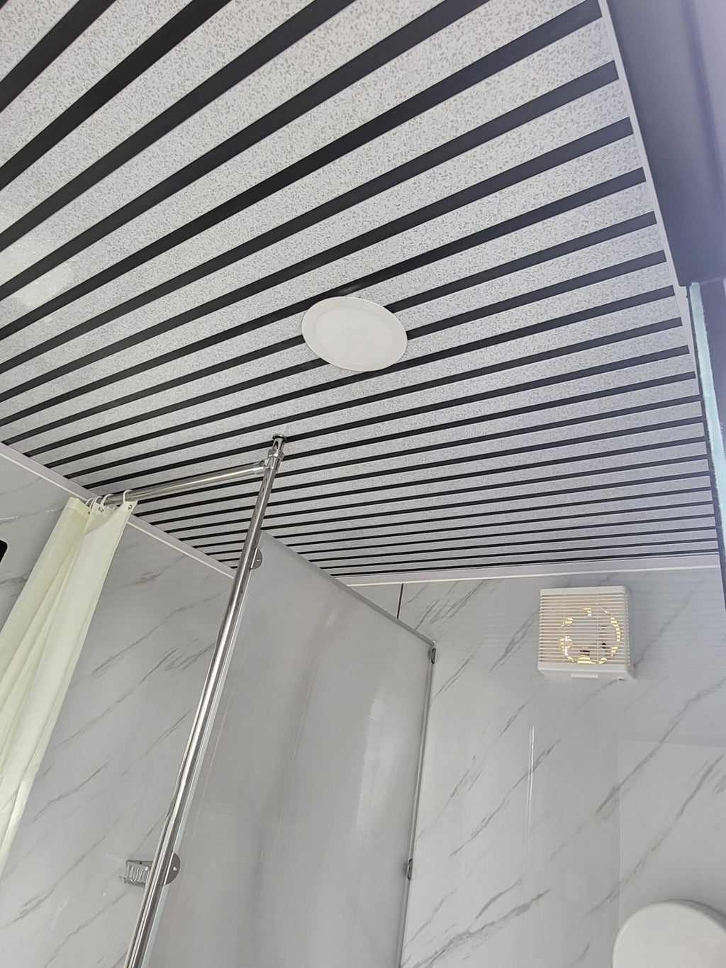 LUX Portable Shower Restroom with Toilet and Sink
