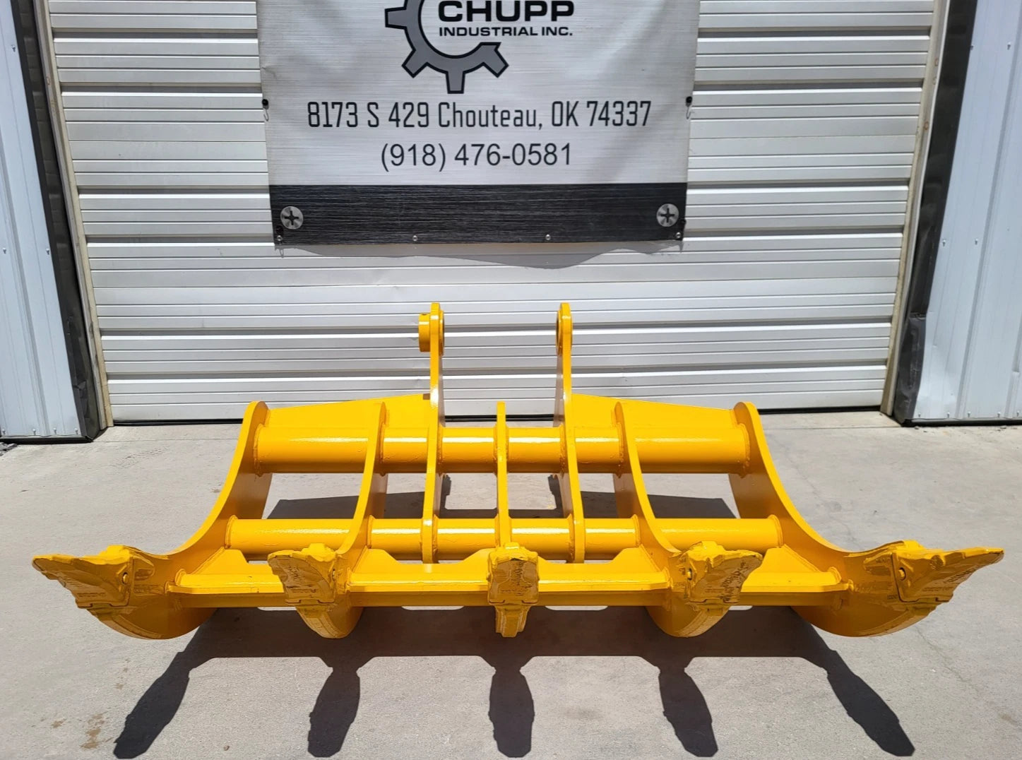 TOFT10R Excavator Rake (Fits CAT 336)