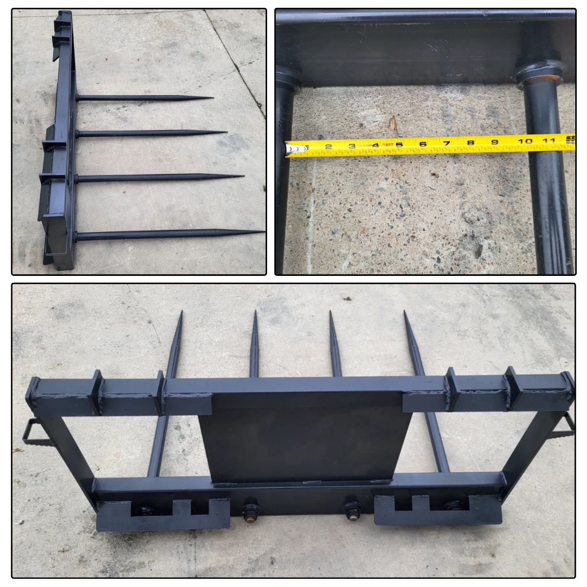 JCT Four Spear Hay Bale Spear