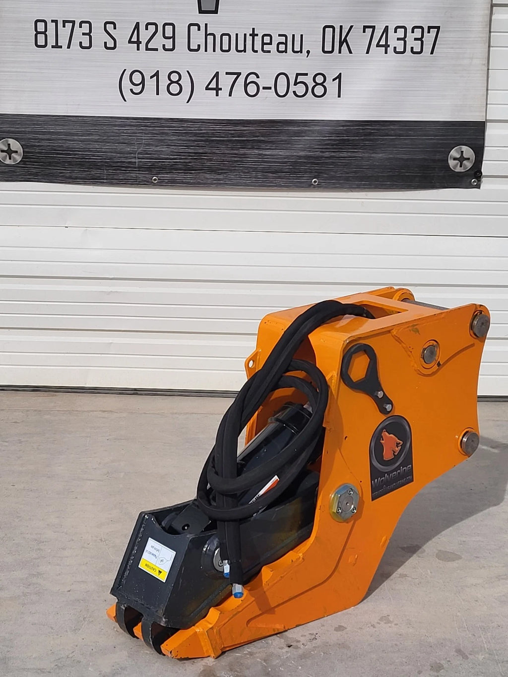 Wolverine 8T Hydraulic Thumb