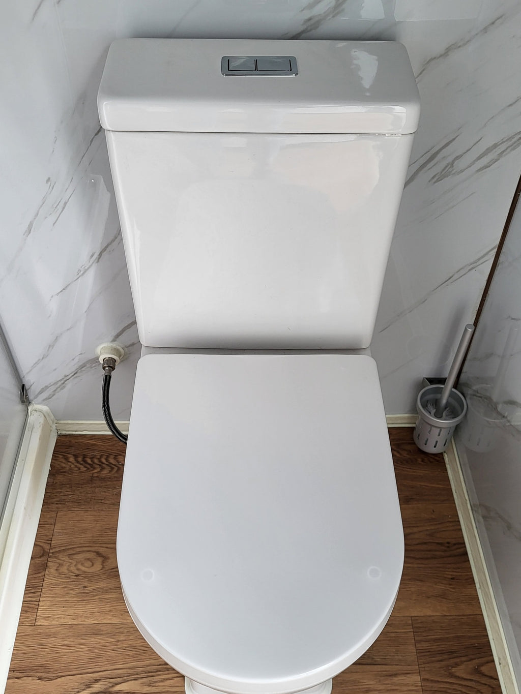 LUX Portable Shower Restroom with Toilet and Sink
