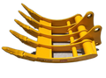 TOFT08R Excavator Rake (Fits CAT 320)
